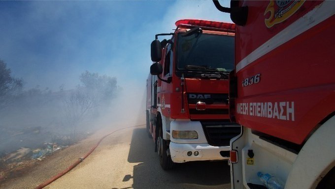 Συμβάντα ημέρας από το Πυροσβεστικό Σώμα