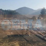 Το σημείο από το οποίο ξεκίνησε η πυρκαγιά στον Φενεό - Έκοβαν μέταλλα με τροχό εν μέσω καύσωνα