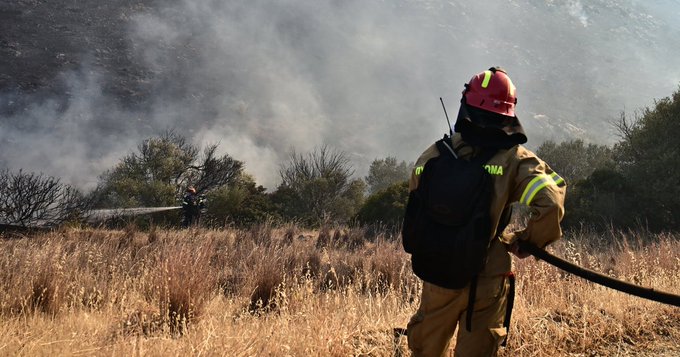 Πυροσβεστική: 50 αγροτοδασικές πυρκαγιές το τελευταίο 24ωρο