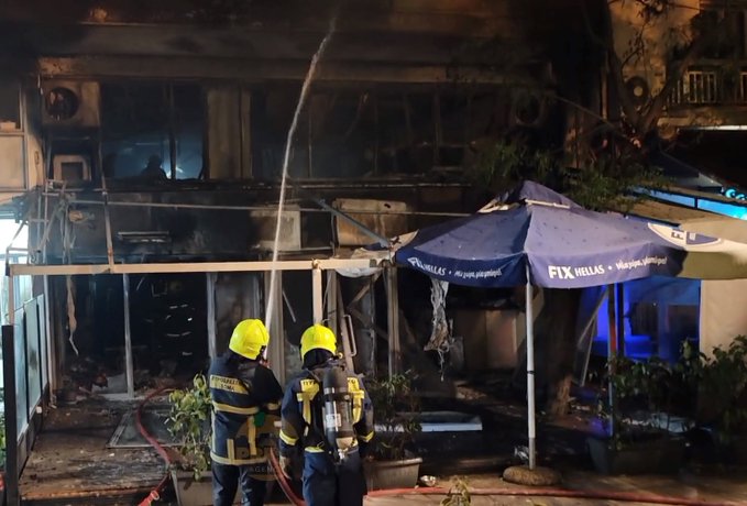 Πυρκαγιά σε ισόγειο χώρο καταστήματος στο Μεταξουργείο