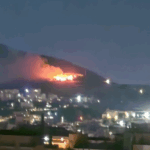 Πυρκαγιά σε χαμηλή βλάστηση στην περιοχή του Καματερού στο Ποικίλο Όρος