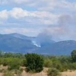 Πυρκαγιά σε δασική έκταση στην περιοχή Δεσκάτη Γρεβενών