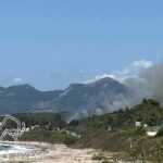 Πυρκαγιά σε δασική έκταση στην περιοχή Μονολιθίου στην Πρέβεζα