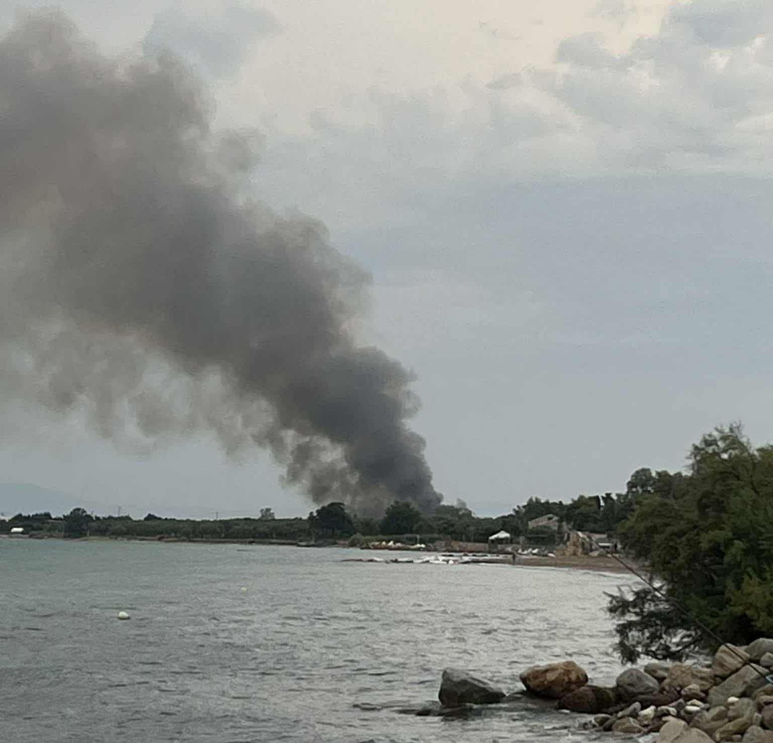 Πυρκαγιά στη Θάσο: Τέσσερις εστίες σε εξέλιξη – Μεγάλη κινητοποίηση επίγειων και εναέριων δυνάμεων