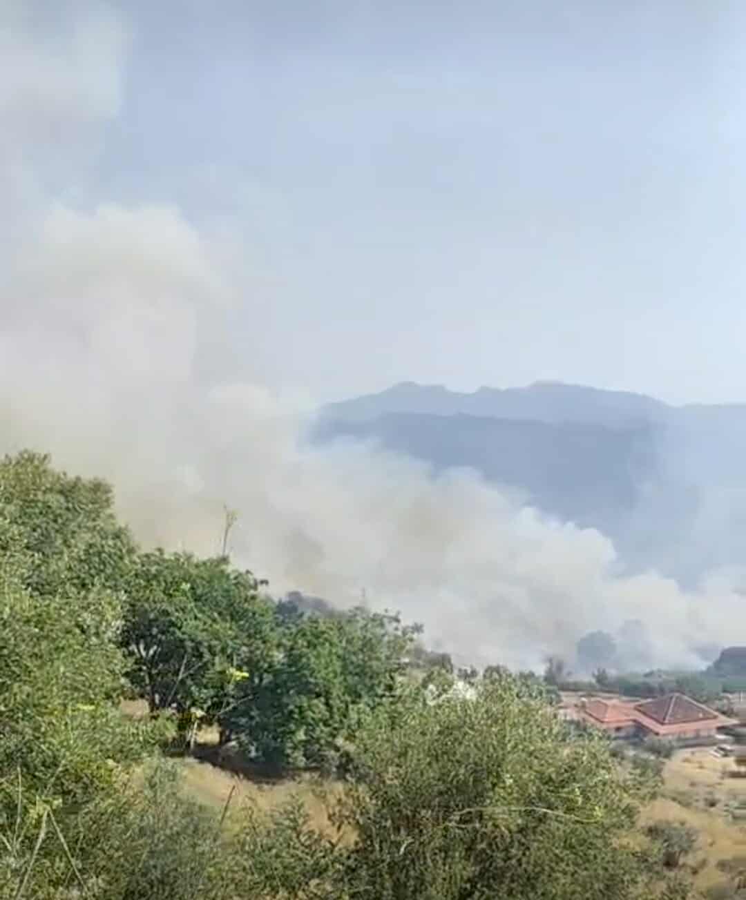 Ενισχύθηκαν οι δυνάμεις στην πυρκαγιά στην περιοχή Βρυσούλα Πρέβεζας