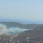 Πυρκαγιά σε χαμηλή βλάστηση στην περιοχή Λυχναφτιά της Τήνου
