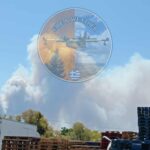 Πυρκαγιά σε χαμηλή βλάστηση στην περιοχή Φλογεραίικα Ερυμάνθου Αχαΐας