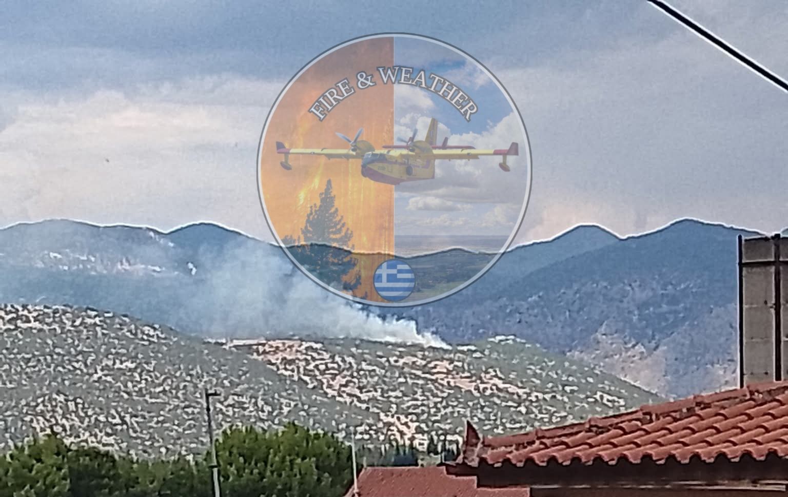 Πυρκαγιά σε δασική έκταση στο Καλό Πηγάδι Φωκίδας