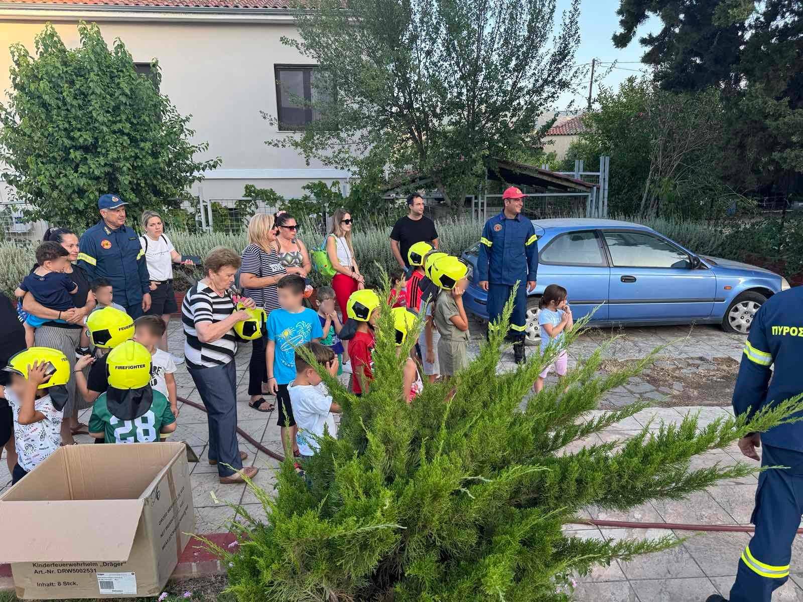 Πυροσβεστική Παιδεία στην πράξη: Μεγάλη συμμετοχή στο Fire Summer Camp Αρκαδίας