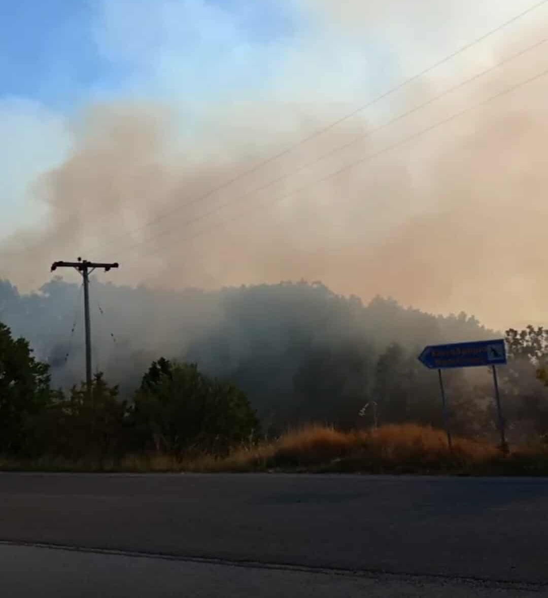Πυρκαγιά σε αγροτοδασική έκταση στην περιοχή Άγιος Κοσμάς Γρεβενών