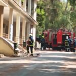 Πυρκαγιά στο νοσοκομείο Σωτηρία στην λεωφόρο Μεσογείων