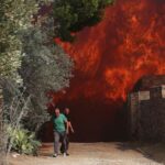 Τραγωδία στην Κερατέα – Νεκρός ηλικιωμένος από τη μεγάλη πυρκαγιά