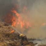 Πυρκαγιά σε χαμηλή βλάστηση στην περιοχή Λάγια Ανατολικής Μάνης