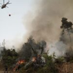 Πυρκαγιά σε χαμηλή βλάστηση στην περιοχή Σκοτεινή Αργολίδας
