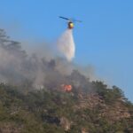 Πυρκαγιά σε αγροτοδασική έκταση στην περιοχή Μελίταινα Ροδόπης