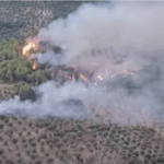 Πυρκαγιά σε αγροτοδασική έκταση στο Ξηροχώρι Ηλείας