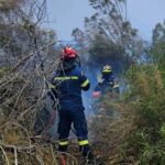 Πυρκαγιά σε γεωργική έκταση στην περιοχή Νεάπολη Αγρινίου