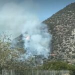 Πυρκαγιά σε αγροτοδασική έκταση στην Ερμιόνη Αργολίδας
