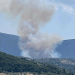 Πυρκαγιά σε αγροτοδασική έκταση στην περιοχή Πελεή Αργολίδας