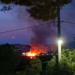 Πυρκαγιά σε χαμηλή βλάστηση στην Κερατέα Αττικής