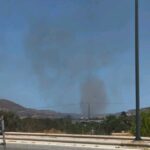 Πυρκαγιά σε χαμηλή βλάστηση στην περιοχή Παλιοκαμάριζα Αττικής
