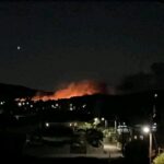Πυρκαγιά σε χαμηλή βλάστηση στο Βρωμοπούσι Σαλαμίνας
