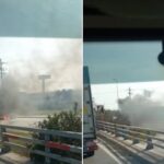 Πυρκαγιά σε Ι.Χ όχημα επί της Λεωφόρου Κηφισού στην περιοχή του Αγίου Ιωάννη Ρέντη στον Πειραιά