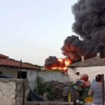 Πυρκαγιά σε αποθηκευτικό χώρο στην Ορμύλια Χαλκιδικής