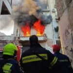 Πυρκαγιά σε εγκαταλελειμμένο κτίριο στο Μεταξουργείο
