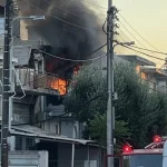 Πυρκαγιά σε χώρο εμπορίου επί της οδού Χρυσοστόμου στην περιοχή του Αγίου Αντωνίου στο Περιστέρι