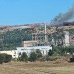 Πυρκαγιά σε χαμηλή βλάστηση στην περιοχή του παλιού ορυχείου της ΔΕΗ (ΑΕΒΑΛ) στην Πτολεμαΐδα Κοζάνης