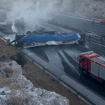 Σοβαρό τροχαίο στα Μέγαρα – Κλειστή η κυκλοφορία και στα δύο ρεύματα