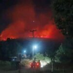 Πυρκαγιά σε δασική έκταση στην περιοχή Πετρωτό Φθιώτιδας