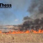 Πυρκαγιά σε χαμηλή βλάστηση στην περιοχή Πλαγιάρι Θεσσαλονίκης