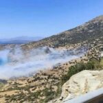 Πυρκαγιά σε αγροτοδασική έκταση στην περιοχή Παλαιόπολη Άνδρου