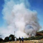 Πυρκαγιά σε χαμηλή βλάστηση στην περιοχή Πυργιώτικα Αργολίδας
