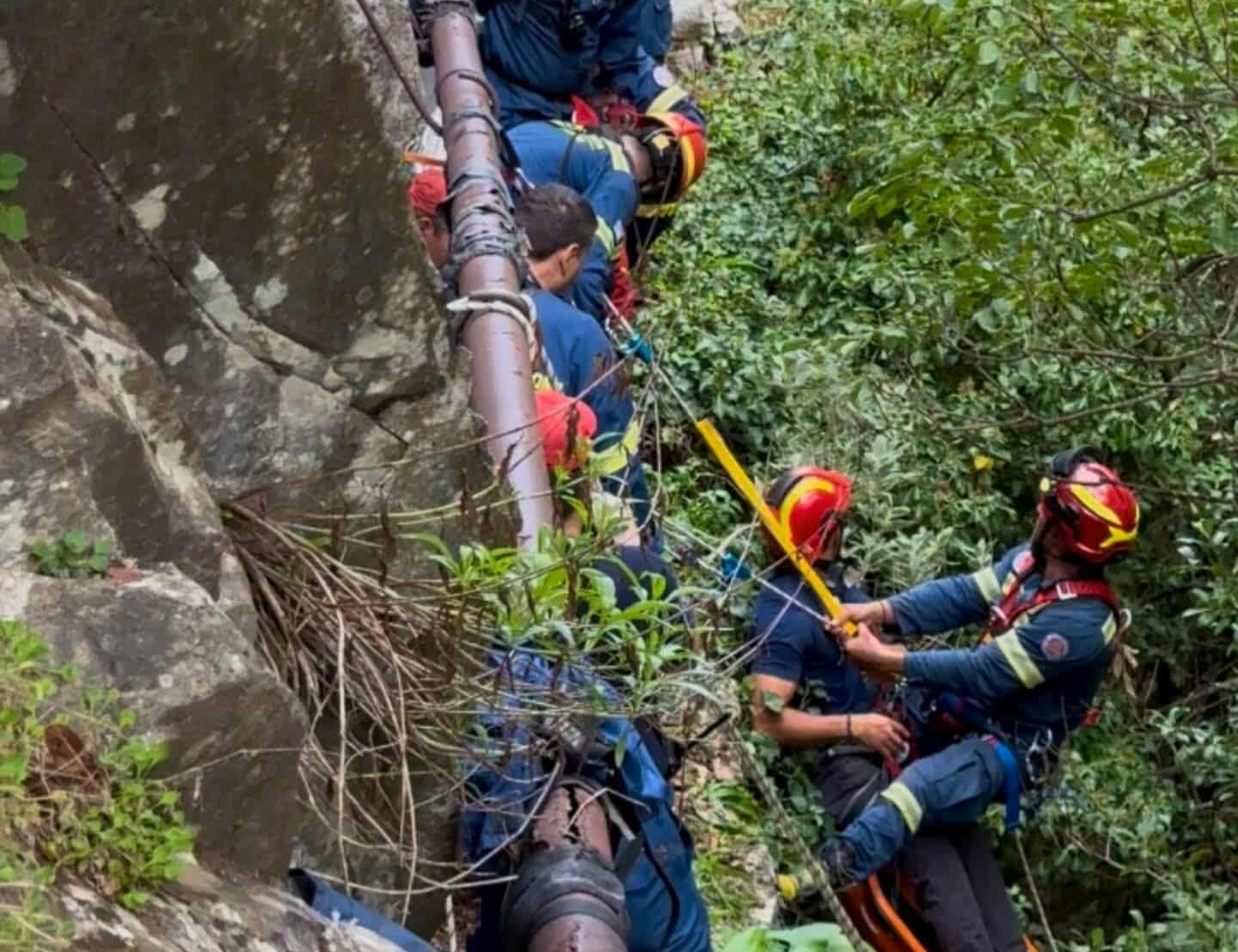 Σε εξέλιξη επιχείρηση διάσωσης πεζοπόρου στο φαράγγι των Μύλων στη Λακωνία