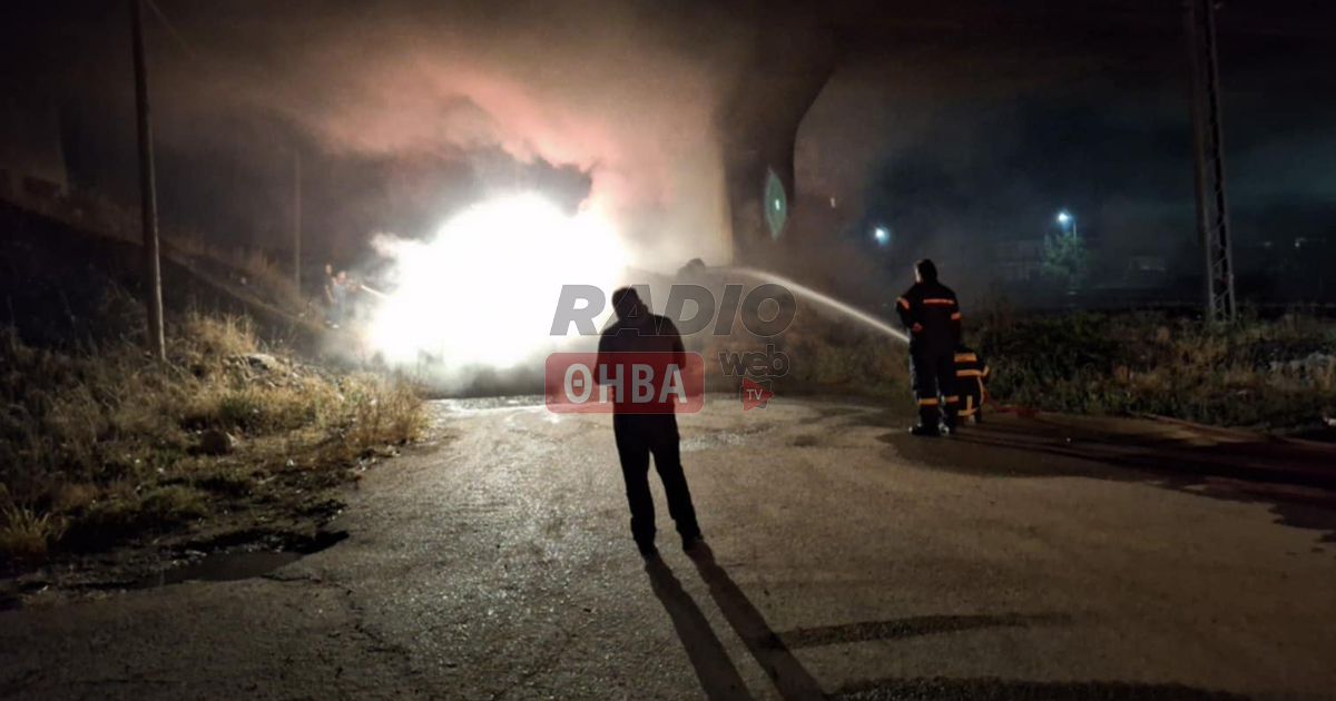 Πυρκαγιά σε φορτηγό όχημα (Φ.Ι.Χ.) στην Αλίαρτο Βοιωτίας