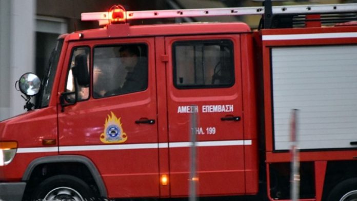Πυρκαγιά σε διαμέρισμα στην περιοχή της Νίκαιας Αττικής
