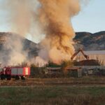 Πυρκαγιά εργοστάσιο ανακύκλωσης στις Σέρρες