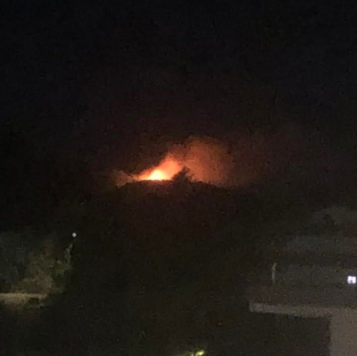 Πυρκαγιά σε δασική έκταση στην περιοχή Ελεούσα Ρόδου