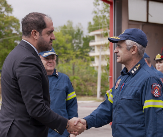 Επίσκεψη του Υπουργού Κλιματικής Κρίσης και Πολιτικής Προστασίας στη Βοιωτία – Ευχαριστίες στα στελέχη της Πυροσβεστικής