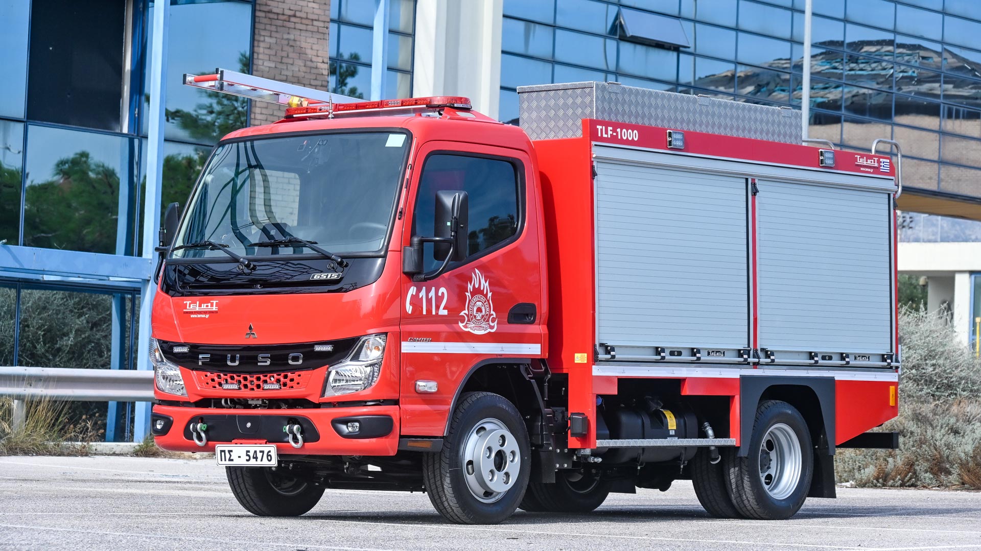 Νέα πυροσβεστικά οχήματα ΤΕΜΑΞ TLF-1000 ενισχύουν τον στόλο του Πυροσβεστικού Σώματος