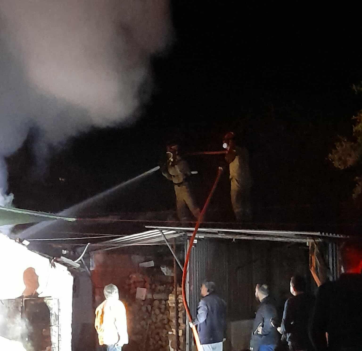 Πυρκαγιά σε αποθήκη κατοικίας στο Κρυονέρι Καβάλας