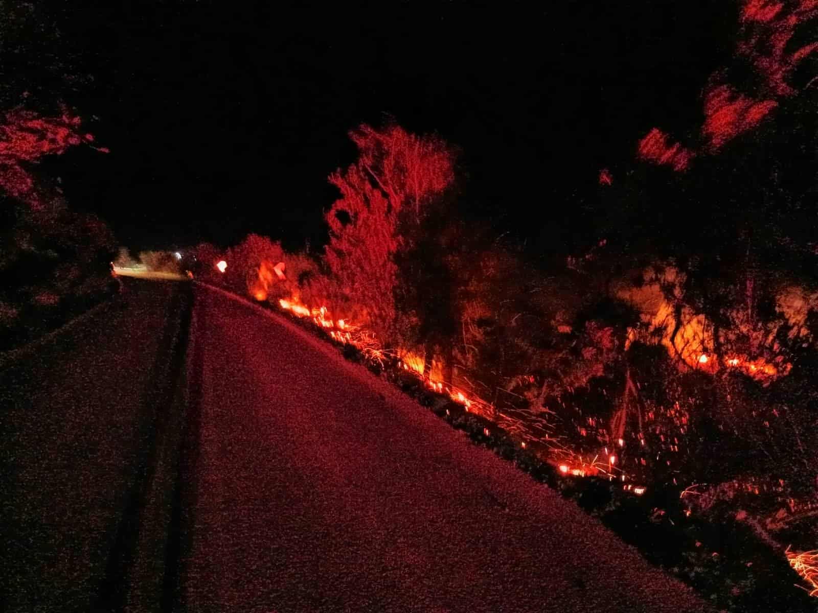 Άμεσα τέθηκε υπό έλεγχο η πυρκαγιά στους Κάτω Καρυώτες Σαμοθράκης