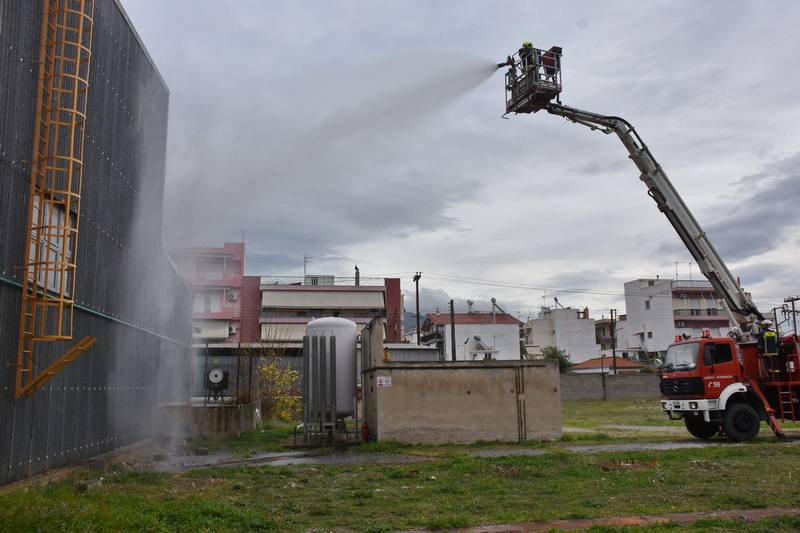 ΗΦΑΙΣΤΟΣ 2025: Άσκηση με ρεαλιστικό σενάριο και δυναμική ανταπόκριση των πυροσβεστικών δυνάμεων