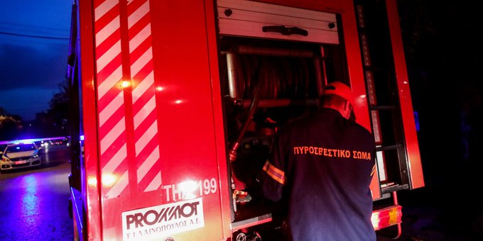 Πυρκαγιά σε χώρο καταστήματος στη Φλώρινα