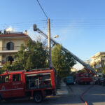 Πυρκαγιά σε σοφίτα πολυκατοικίας στην Κατερίνης Πιερίας