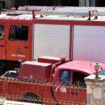 Πυρκαγιά σε αποθηκευτικό χώρο στην περιοχή Στραπόδι Κυθήρων