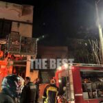 Πυρκαγιά σε εγκαταλελειμμένο κτίριο στην οδό 12ου Συντάγματος στην Πάτρα